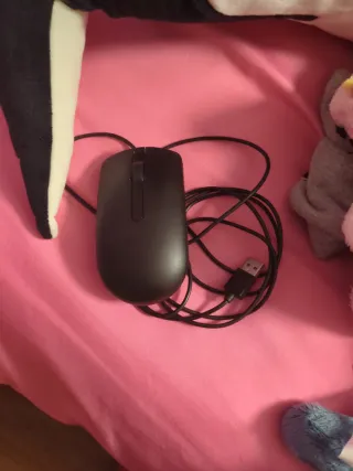 Ratones Logitech y Microsoft Negros