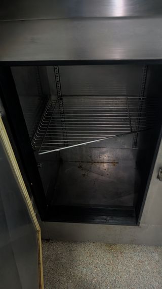 Mesa Fría Bajo Mostrador Nevera Bar Acero Inox