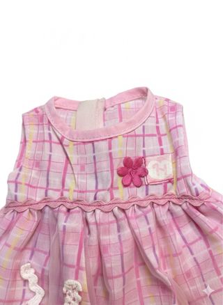 Vestido Nenuco Rosa Cuadros