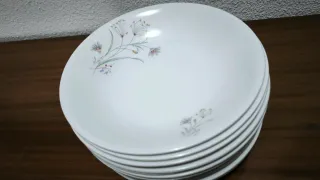 Vajilla Vintage Santa Clara Porcelana