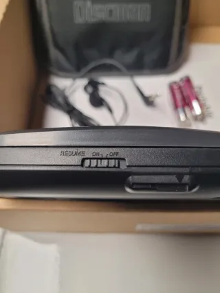 Discman Sony ESP com Bolsa - Como Novo