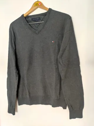 Jersey Tommy Hilfiger Gris Talla M