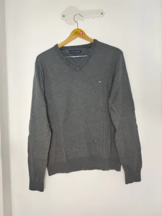 Jersey Tommy Hilfiger Gris Talla M