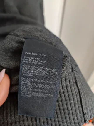 Jersey Tommy Hilfiger Gris Talla M