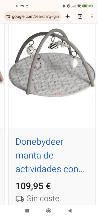 Manta Actividades Bebé Done by Deer