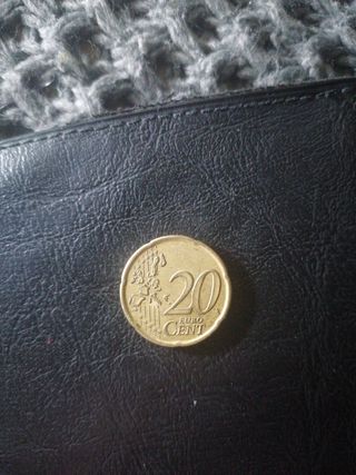 Moneda 20 céntimos España 1999 Cervantes