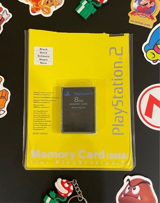 Pack Ps2 Mando (nuevo) + memory card 8mb (usada)