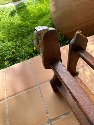 Escalera plegable madera barca clásica