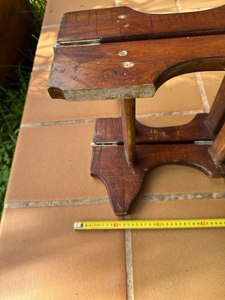 Escalera plegable madera barca clásica