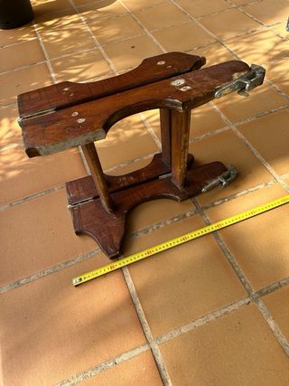 Escalera plegable madera barca clásica