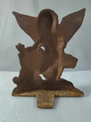 Antiguo tope de puerta Cupido