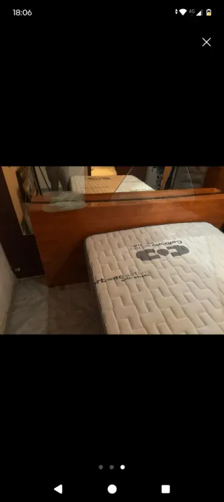 Canapé con colchón