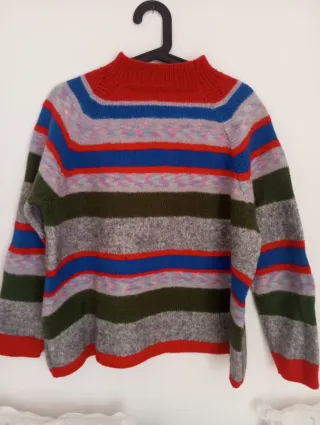 Maglioncino vintage a righe