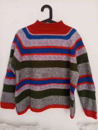 Maglioncino vintage a righe