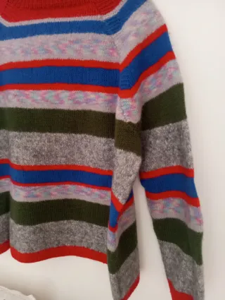 Maglioncino vintage a righe