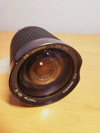 Cámara Pentax Negra + 2 objetivos.