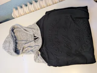 Sudadera Negra y Gris