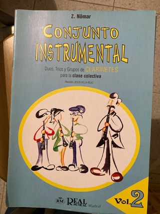 Nomar conjunto instrumental clarinete