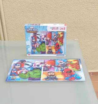 Puzzle Marvel Super Hero Adventures 24 piezas