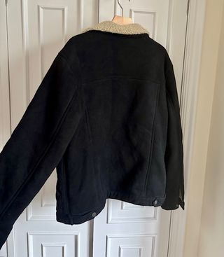 Chaqueta Negra Borreguillo XL