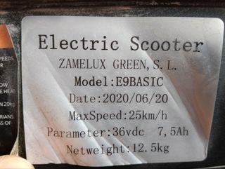 Patinete Eléctrico para Piezas o Reparación