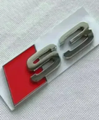 Audi S3 Logo Emblema Pegatina Accesorio Maletero