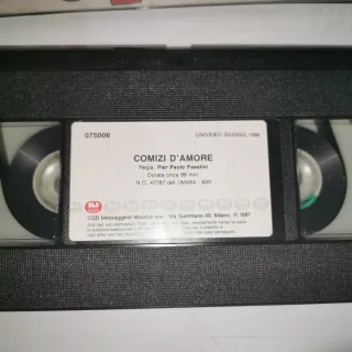 Vhs Comizi d'Amore Pier Paolo Pasolini