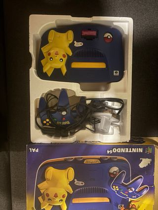 Nintendo 64 Edizione Pikachu Scatola Originale