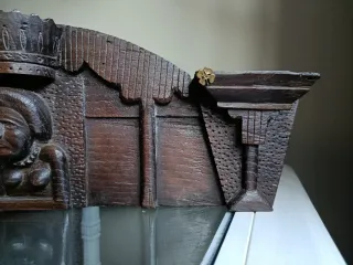 Remate Mueble Antiguo Nogal