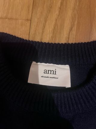 Jersey Ami Paris Azul Marino