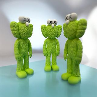Figura inspirada en Kaws Companion BFF - Verde