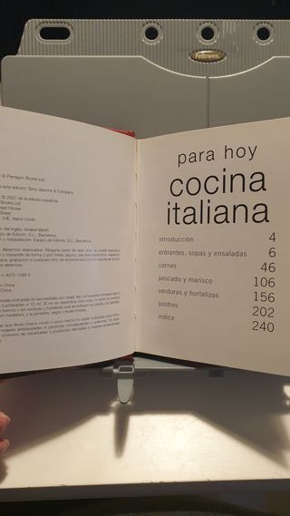 Italian/ Cocina Italiana (Everyday/ Para Hoy) (...
