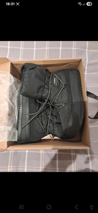 Botas Ecoalf Negras Talla 39 Nuevas