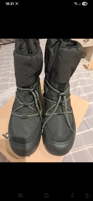 Botas Ecoalf Negras Talla 39 Nuevas