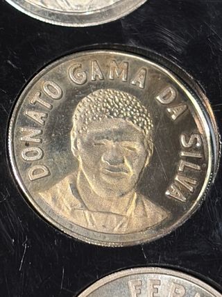 Monedas plata Deportivo La Coruña