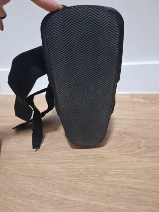Bota ortopédica negra