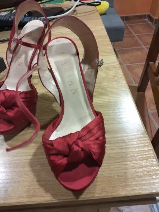 Zapatos de tacón Marian rojos