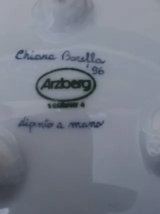 Portagioie Arzberg dipinto a mano