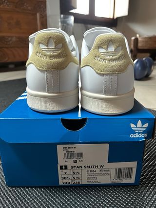 Adidas Stan Smith originali bianche e gialle