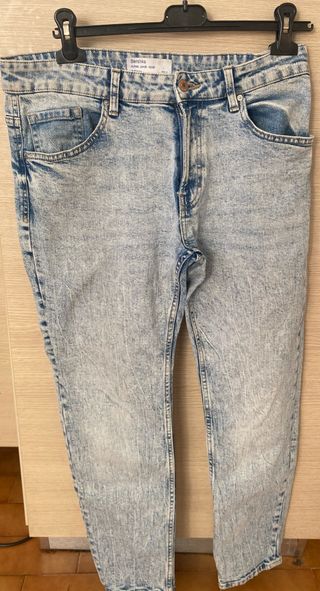 Jeans Bershka uomo lavaggio stone