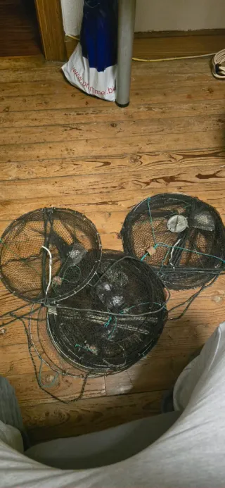 Redes de pesca redondas