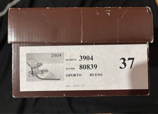 Zapatos de boda Talla 37