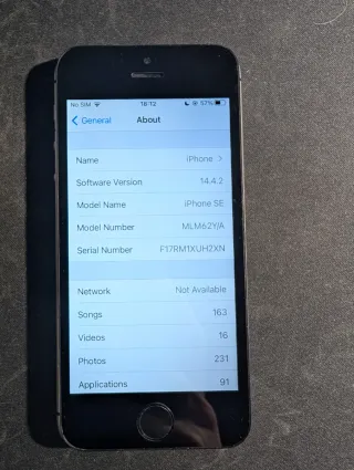 iPhone SE 2016 Nero