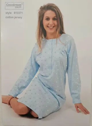 Camisón mujer manga larga. Talla S. Cierre negocio