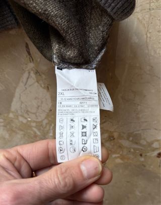 Maglia Sisley grigia con scritta