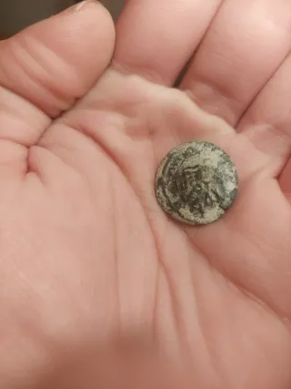 Moeda Medieval Espanhola Não Identificada