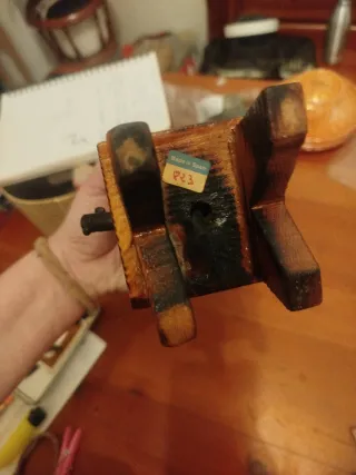 Porta cigarros barril madera