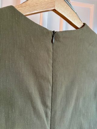 Vestido L Zara Cut Out