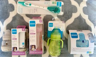 Lote Biberones y Chupetes MAM Suavinex