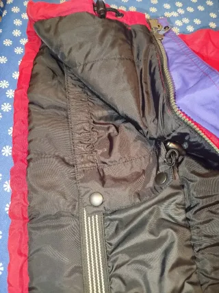 Anorak da sci, giacca interna, guanti 10-12 anni